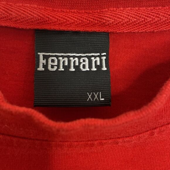 FERRARI Men’s Official Licensed Product Red T Shirt Size XXL - Picture 6 of 6